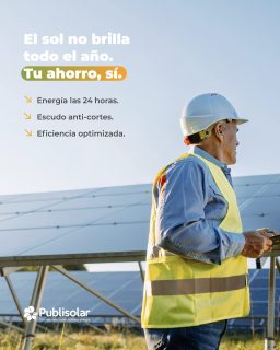 El verdadero cerebro de tu instalación no está en el tejado. 🧠⚡

Poner placas solares es el primer paso, pero depender solo de las horas de sol directo limita tu potencial. El verdadero salto hacia la independencia energética ocurre cuando añades almacenamiento inteligente a tu sistema.

Las baterías de litio de última generación de Publisolar transforman por completo las reglas del juego:

🌙 Energía las 24 horas: Guardan todo el excedente de energía que produces en las horas centrales del día para que lo uses gratis cuando llega la noche, cuando vuelves a casa o cuando la luz es más cara.

🛡️ Escudo anti-cortes: Funcionan como un respaldo crítico. Si hay un apagón en la red o inestabilidad por tormentas, tu casa o empresa sigue operando en silencio y sin enterarse.

📉 Eficiencia optimizada: El sistema decide de forma inteligente cuándo usar la energía de las placas, cuándo la de la batería y cuándo la de la red, buscando siempre el máximo beneficio para tu cartera.

Deja de regalar tus excedentes. Activa el modo ON de tu almacenamiento y pon las preocupaciones en un modo OFF definitivo.

👇 ¿Quieres saber cuántas baterías necesita tu instalación? Escribe "BATERÍA" en comentarios y nuestro equipo in-house analizará tu caso.

#Publisolar #AlmacenamientoInteligente #BateríasDeLitio #IndependenciaEnergética #ModoOFF #Ahorro24Horas #LaEnergíaQueNosUne