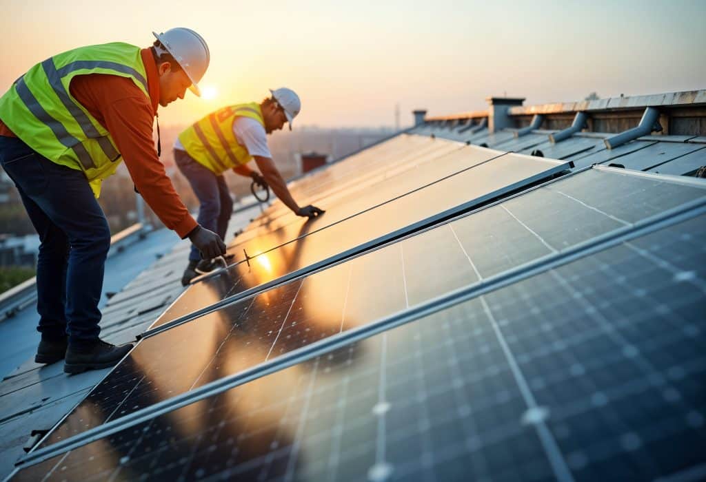 Mantenimiento y limpieza de paneles solares